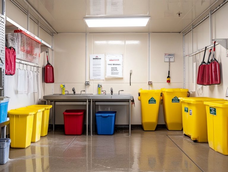 How to Set Up a Safe Cleaning Storage Area