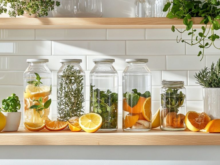 How to Store and Preserve Natural Cleaners