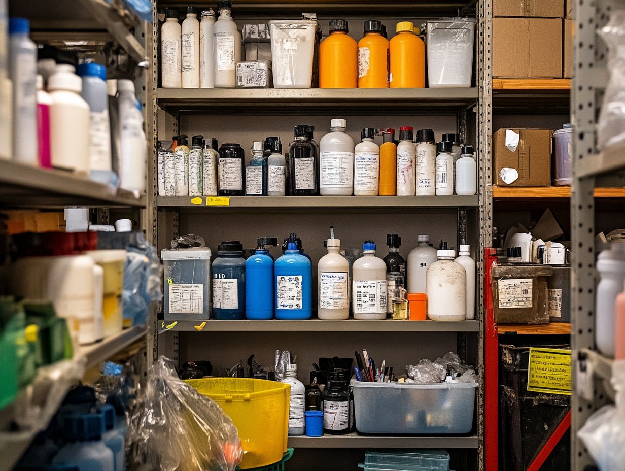 How Should Flammable Chemicals Be Stored?