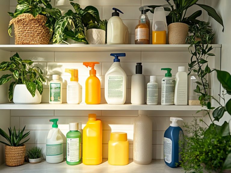 How to Store Cleaners for Maximum Safety