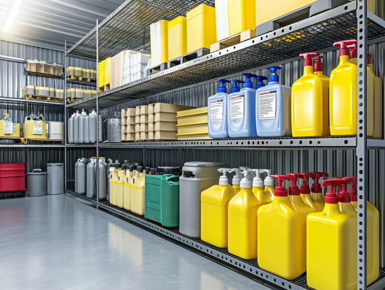 How to Store Cleaning Solutions for Longevity