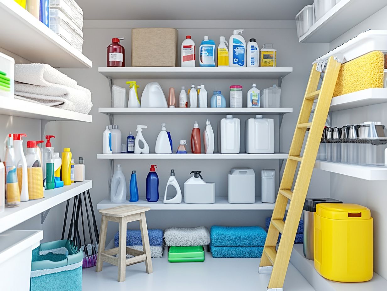 Where is the Best Place to Store Cleaning Supplies?