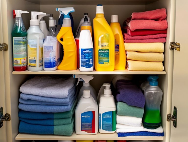 How to Store Your Cleaners with Confidence