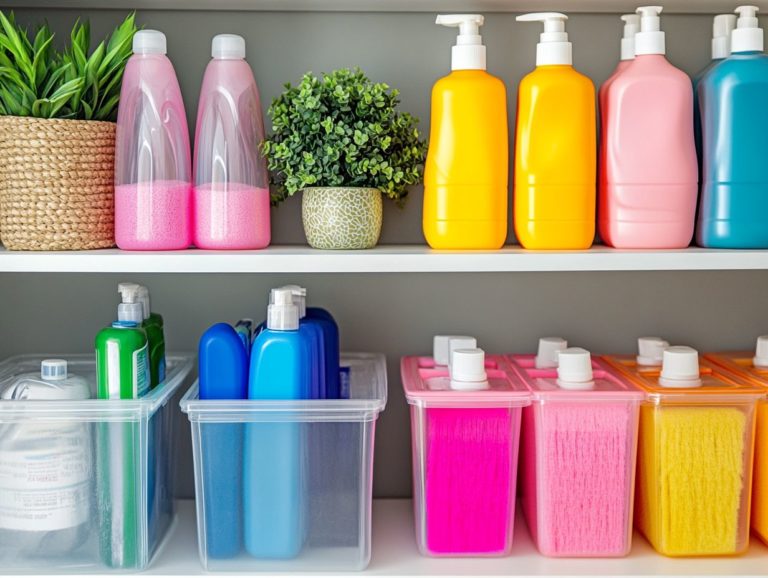 How to Store Your Cleaning Supplies with Confidence