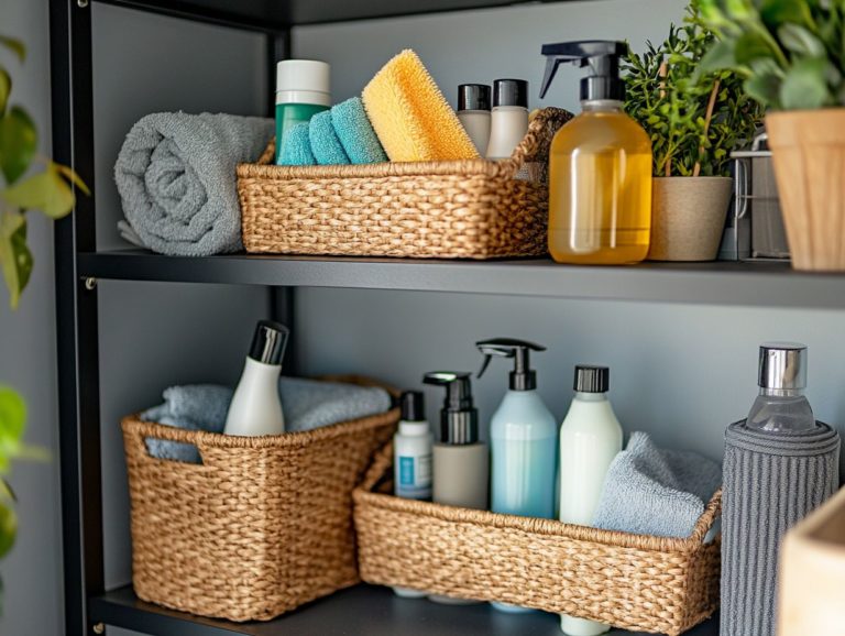 How to Store Your Cleaning Supplies with Ease