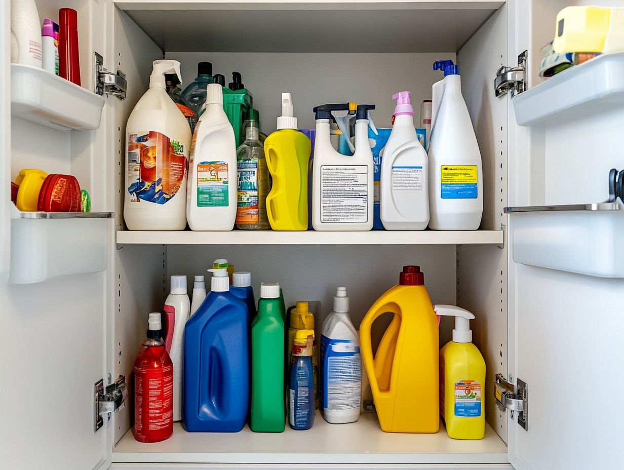 Essential Tips for Storing Cleaning Supplies Safely