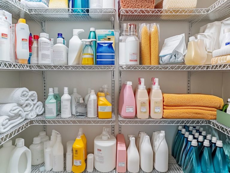 How to Store Your Favorite Cleaning Products