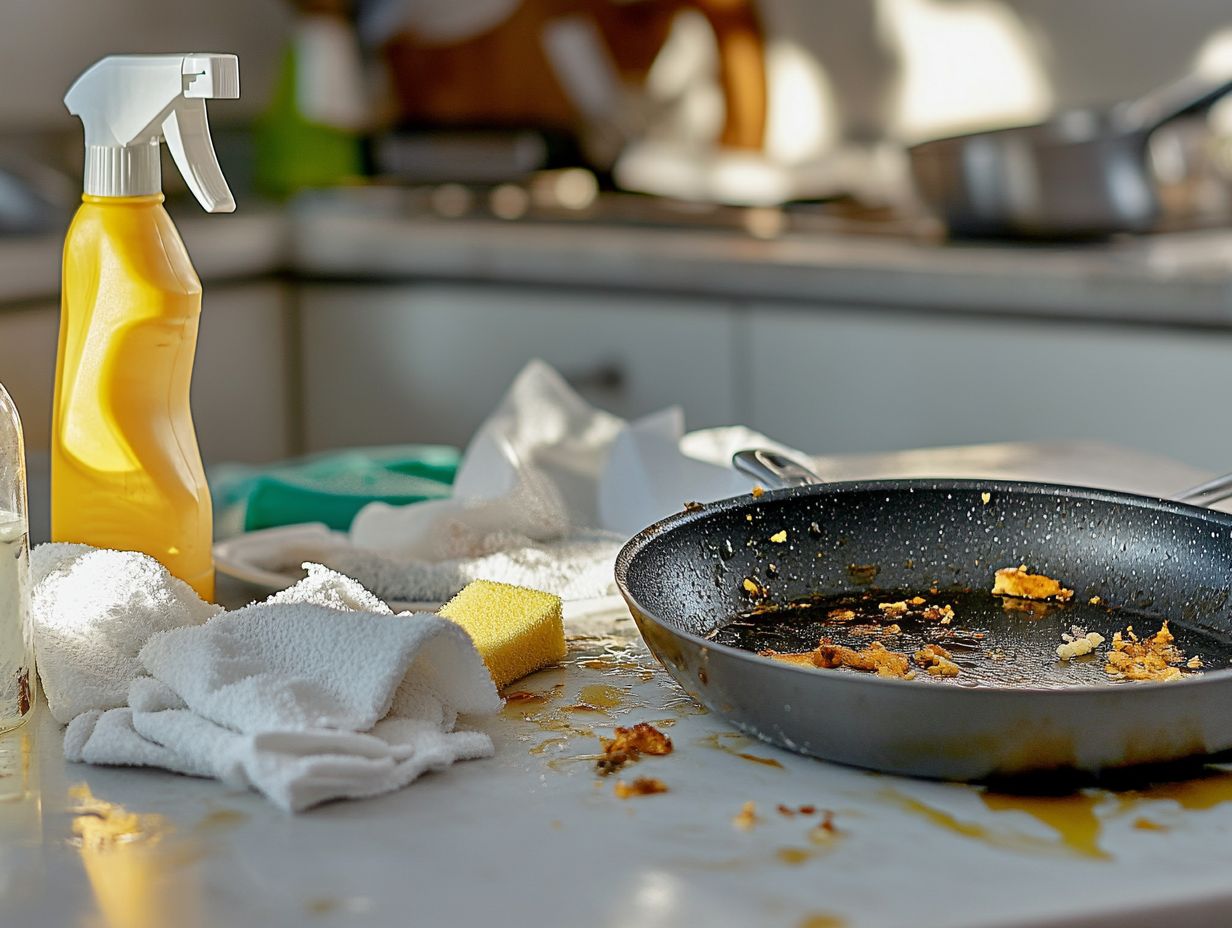 A guide to tackling grease in the kitchen, featuring tips and tricks.