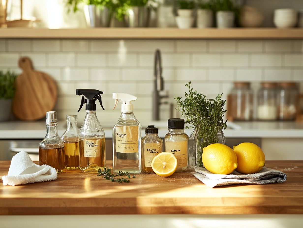 An overview of ingredients to look for in effective natural cleaners