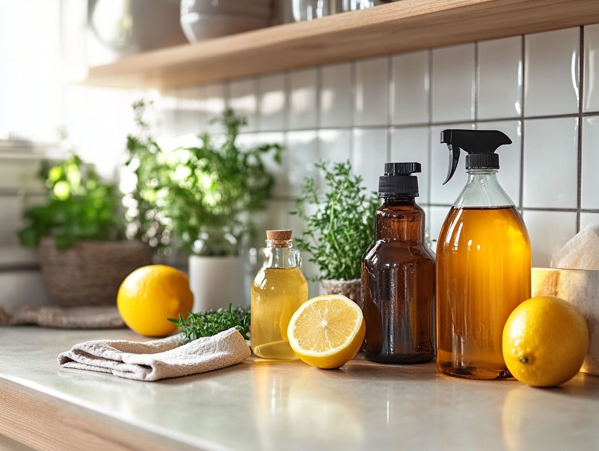 Tips for Using Natural Cleaners Effectively