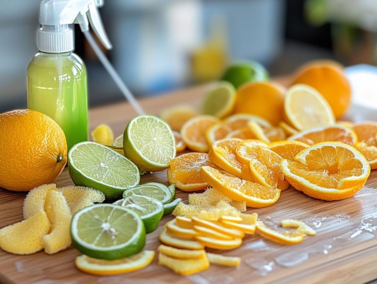 How to Use Citrus Peels for Cleaning