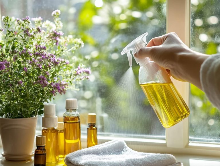 How to Use Essential Oils for Clean Windows