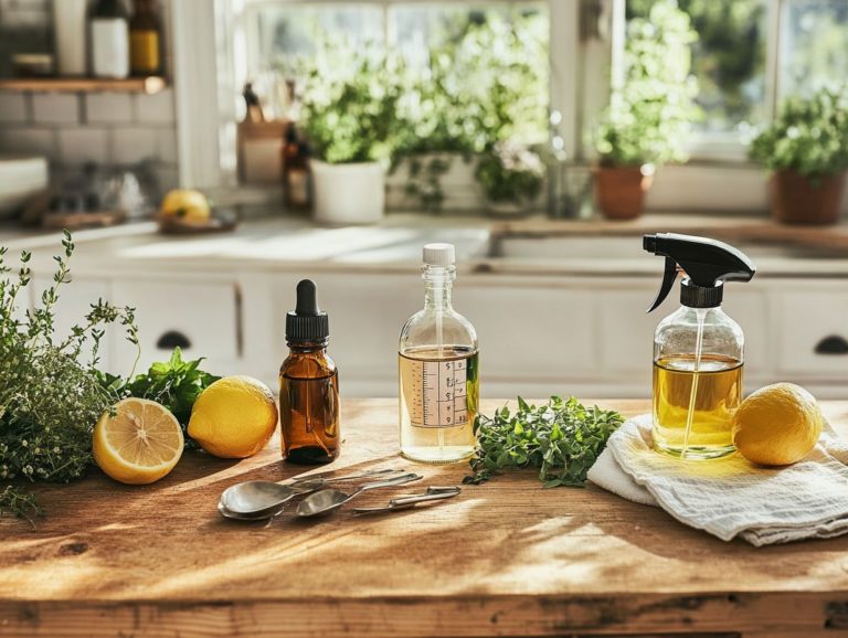 How to Use Essential Oils in Homemade Cleaners