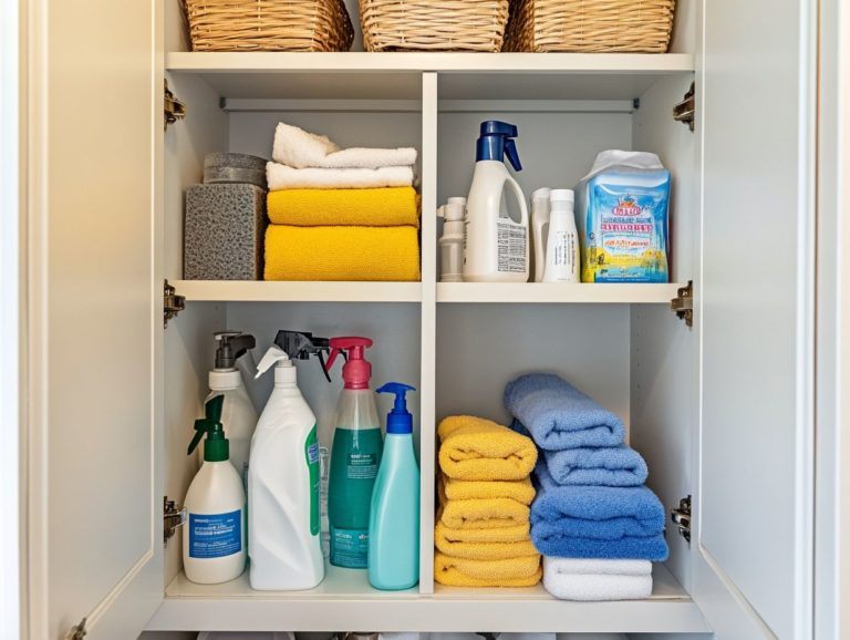 Keeping Your Cleaning Supplies Organized