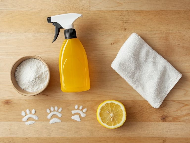 Natural Cleaner for Removing Pet Stains