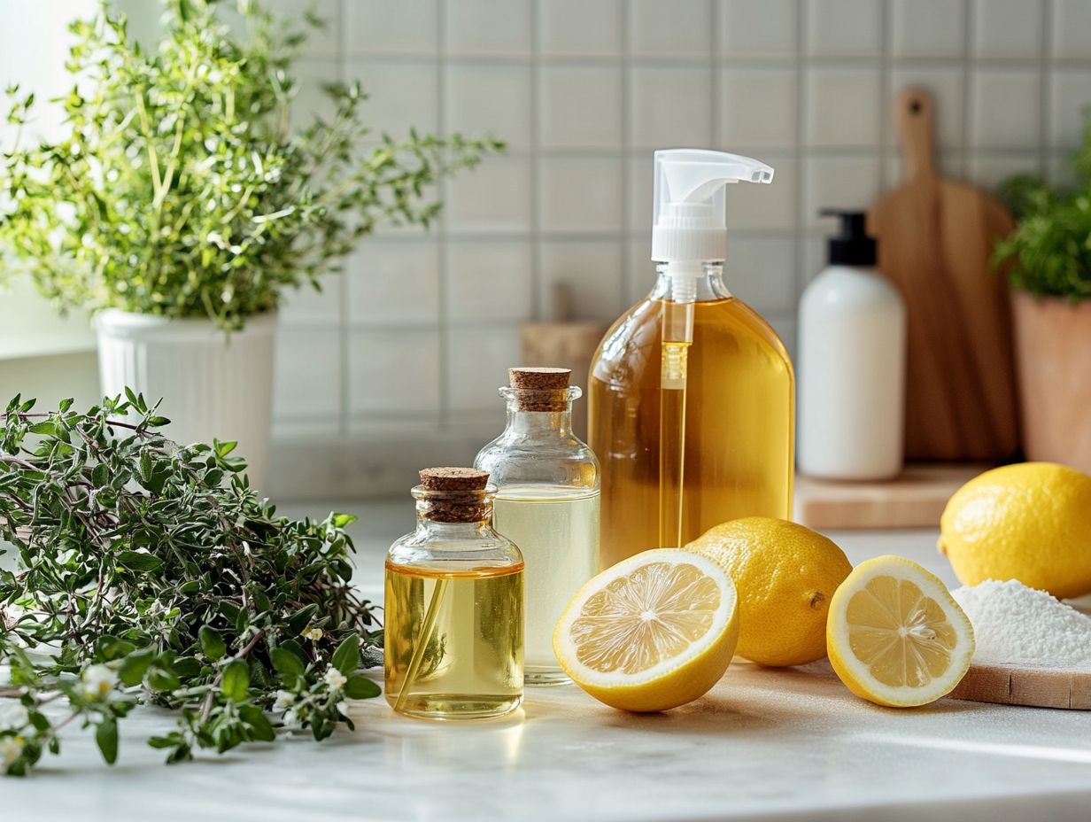 Natural cleaning solutions for allergy sufferers