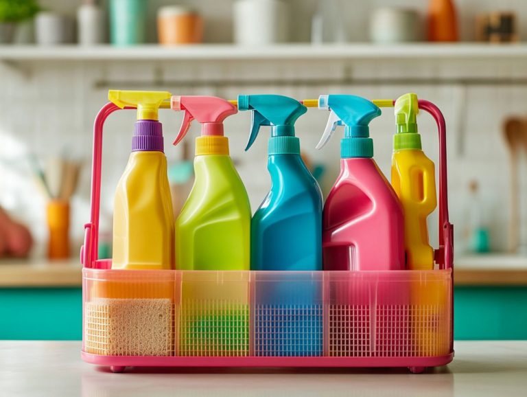 Organizing a Mobile Cleaning Caddy