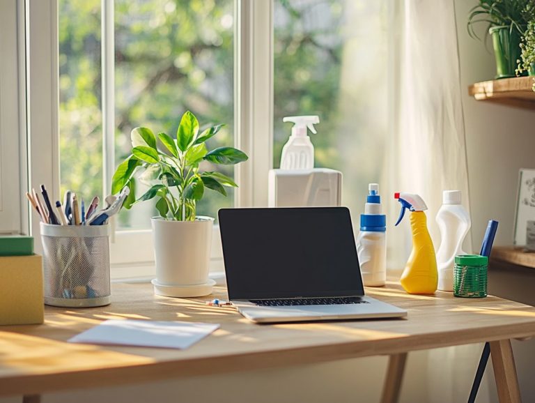 Quick Tips for Cleaning Your Home Office