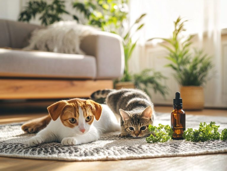 Safe Essential Oils for Cleaning Around Pets