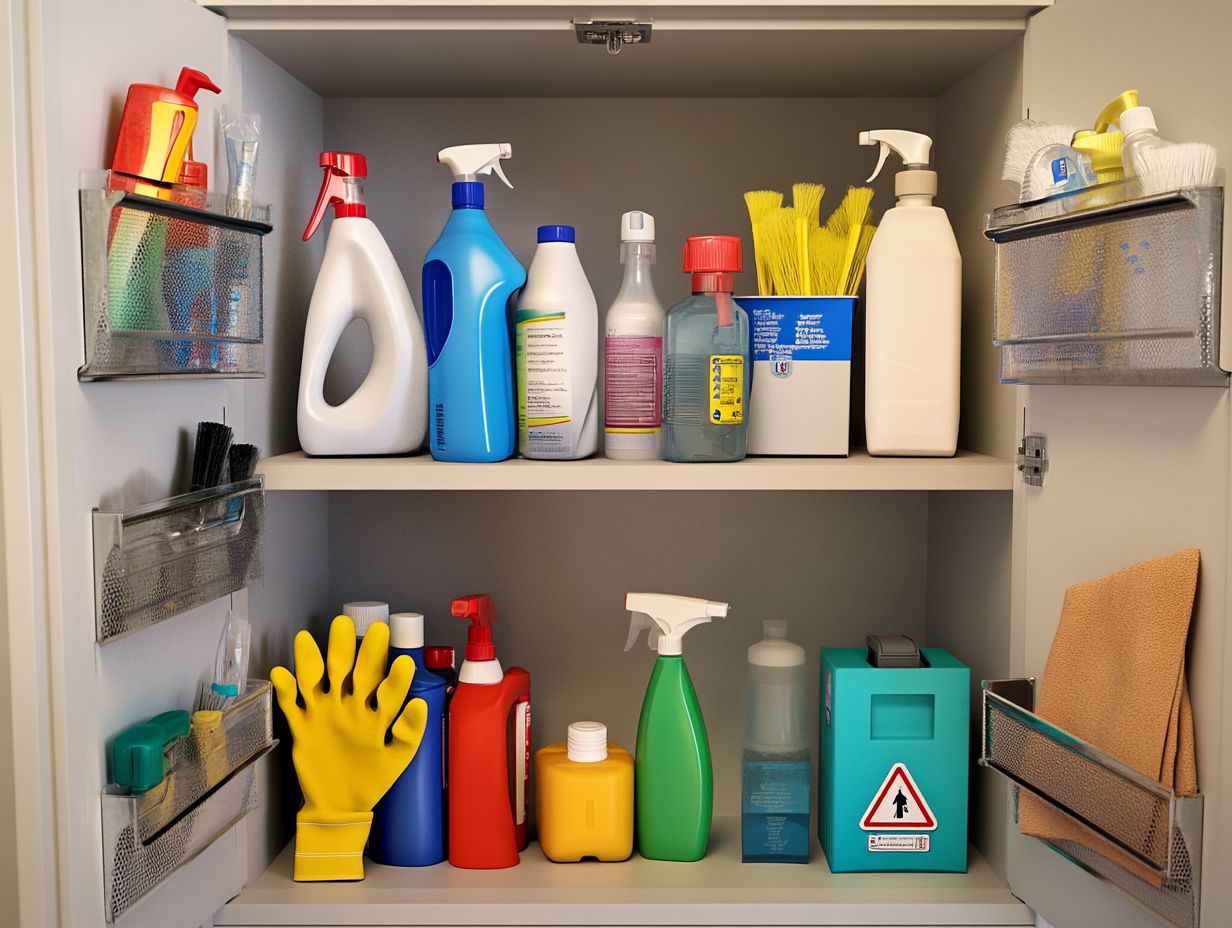 1. Household Cleaners