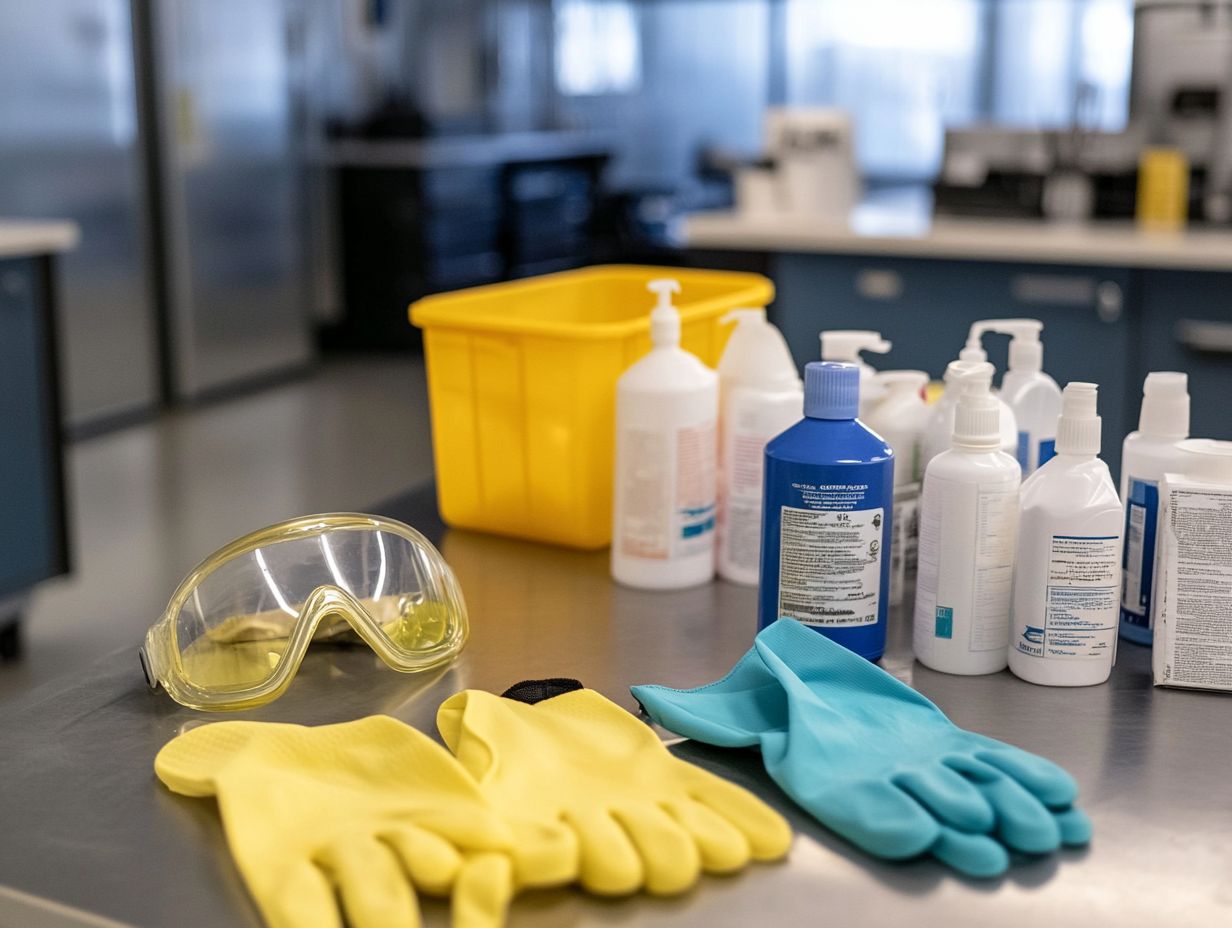 What Are the Risks of Not Using Personal Protective Equipment (PPE) for Storing and Handling Cleaners?