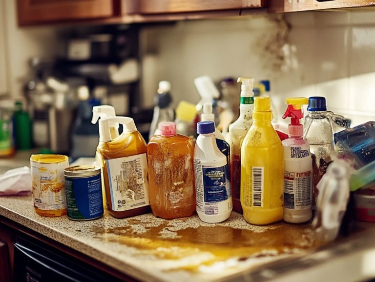 Signs Your Cleaning Products Are Expired