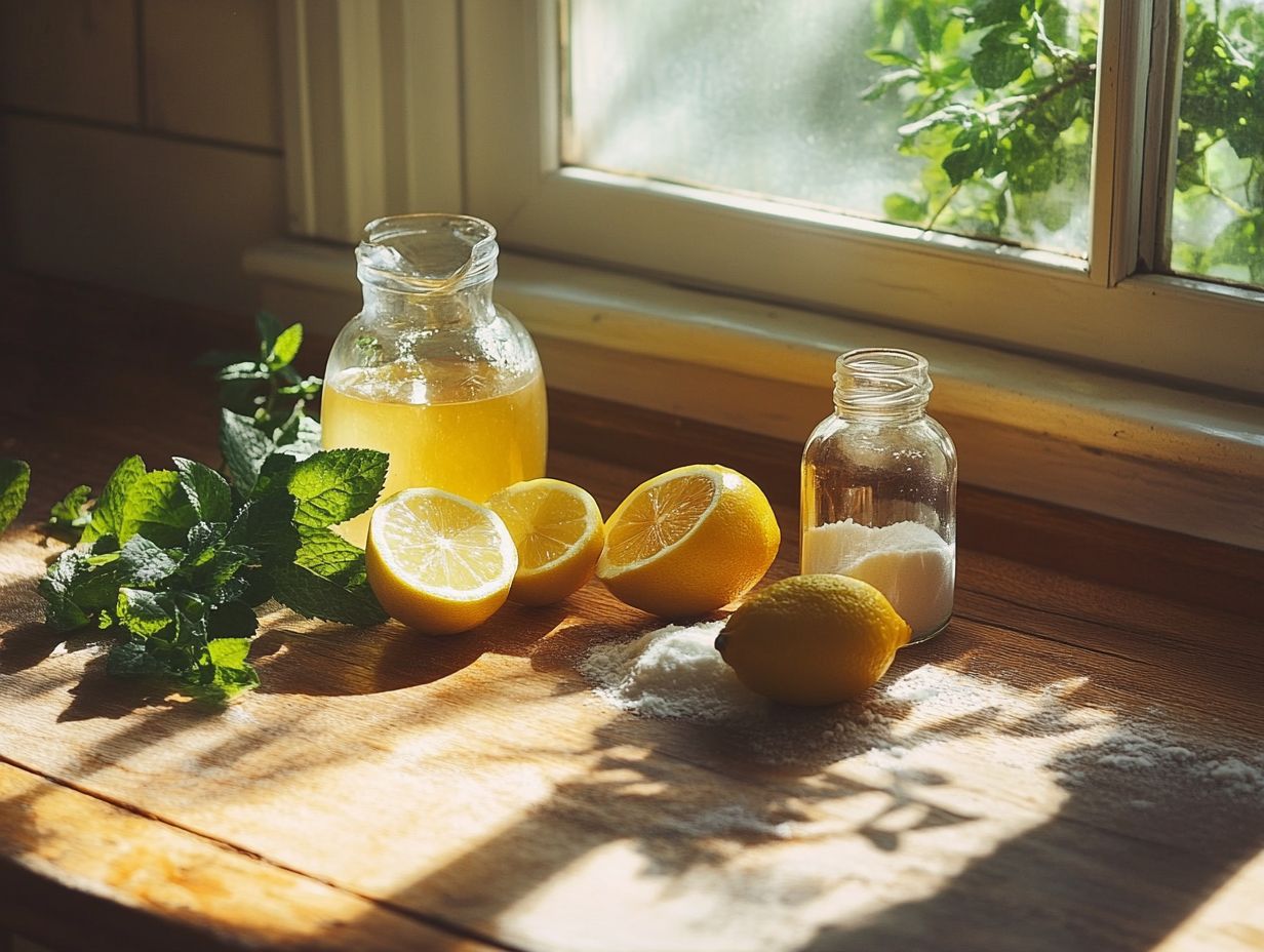 How to Use Natural Cleaning Ingredients