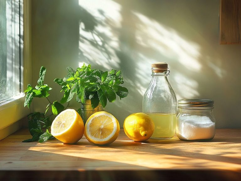 The Advantages of Natural Cleaning Ingredients