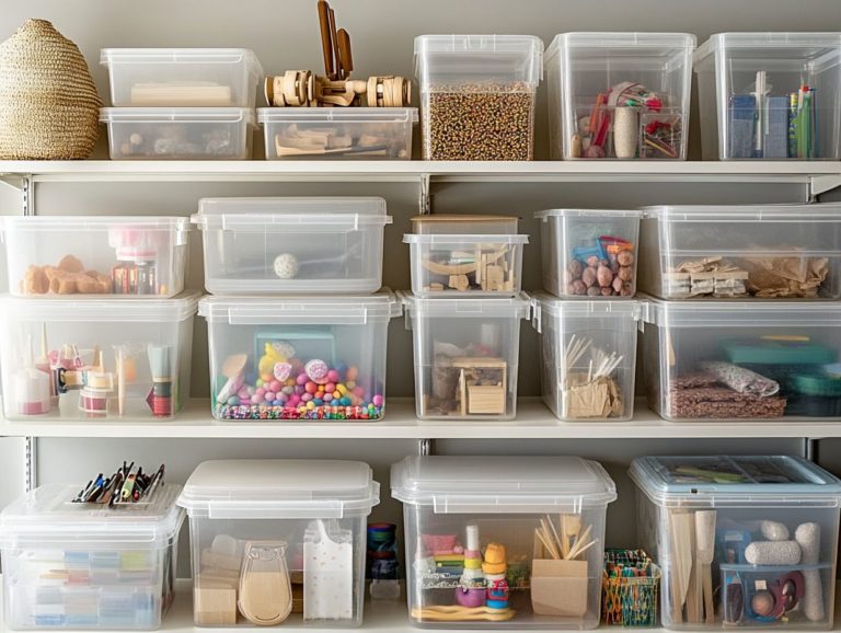 The Benefits of Clear Storage Containers