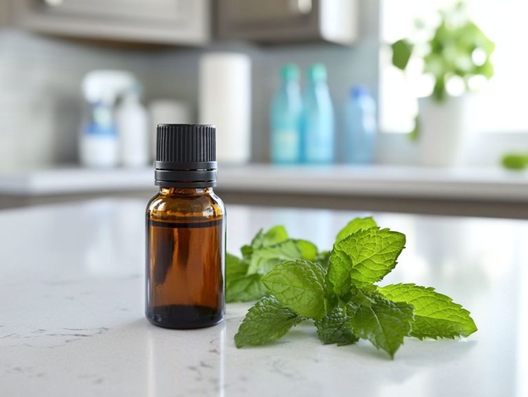 The Benefits of Peppermint Oil for Cleaning