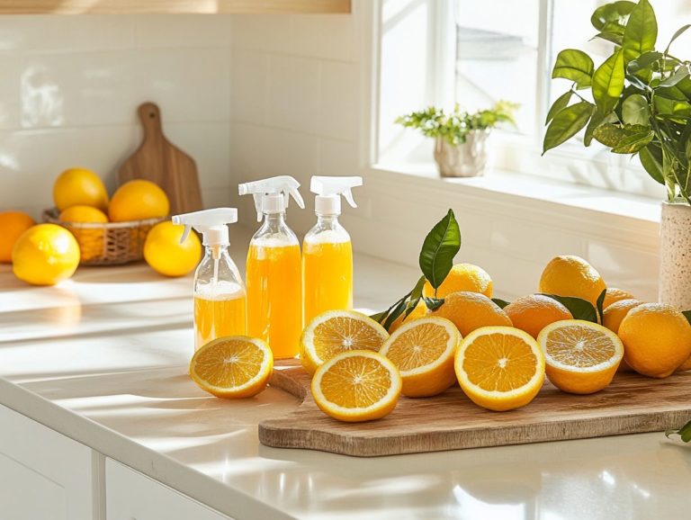 The Benefits of Using Natural Citrus Cleaners