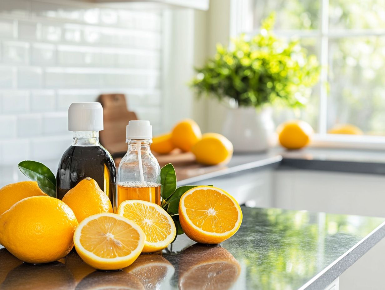 Natural Citrus Cleaners for Windows - Streak-Free Shine