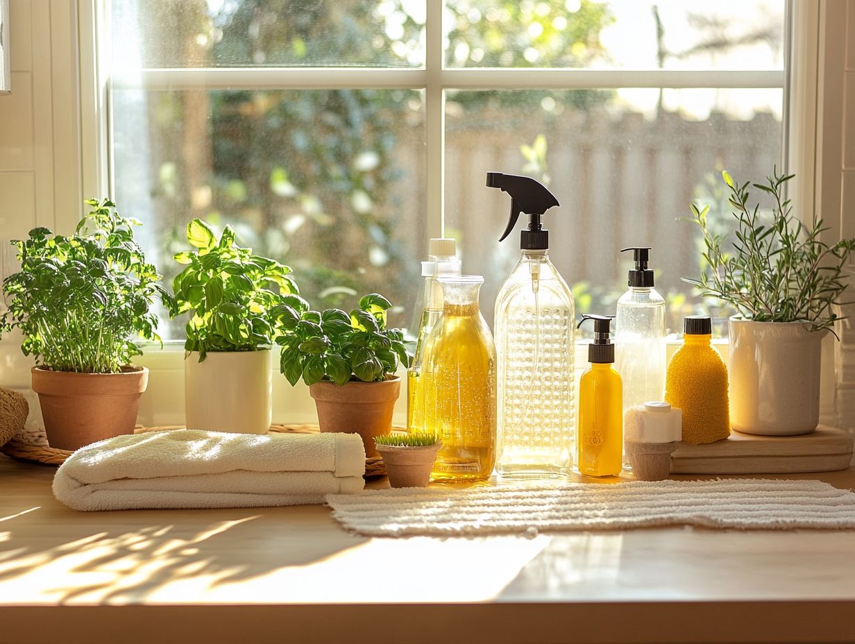 Homemade All-Purpose Cleaner with Vinegar, Water, and Essential Oils