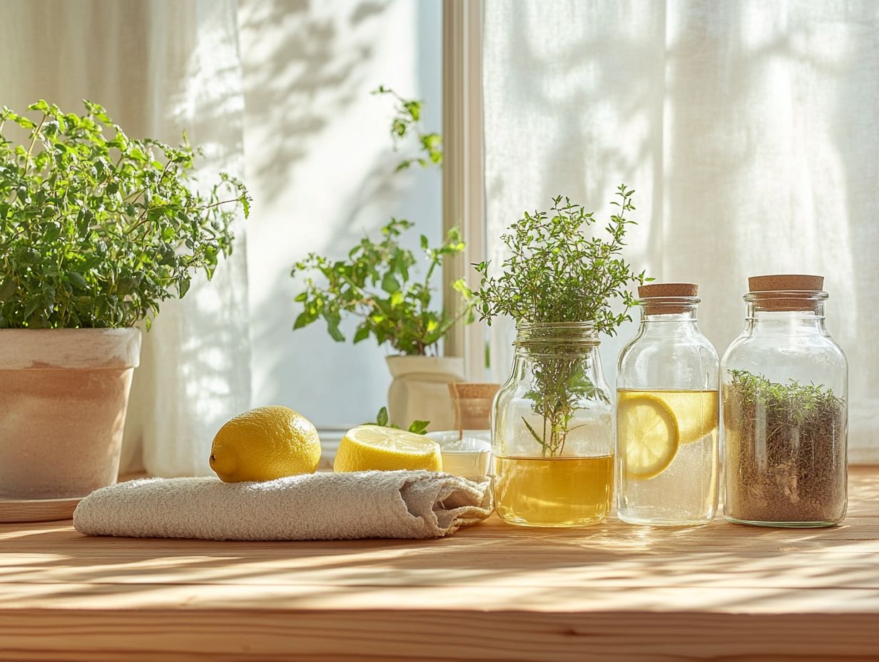 DIY cleaning products with eco-friendly ingredients offer various benefits.