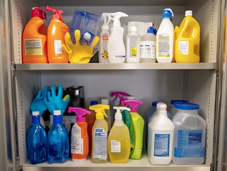 The Best Practices for Cleaning Supply Safety