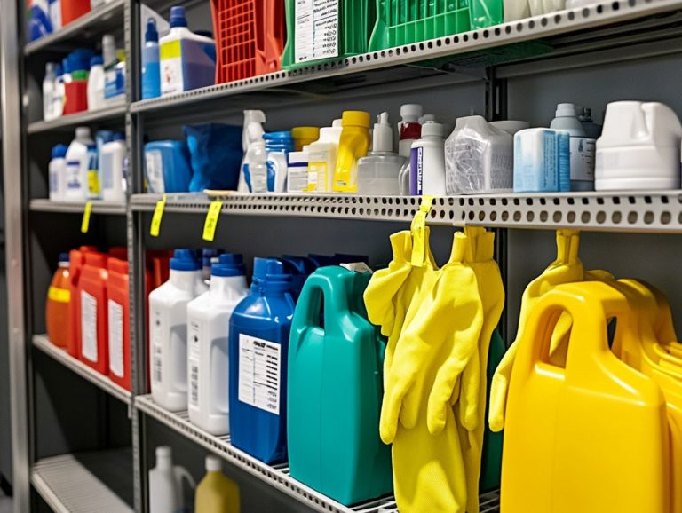 The Importance of Safety in Cleaning Supply Storage