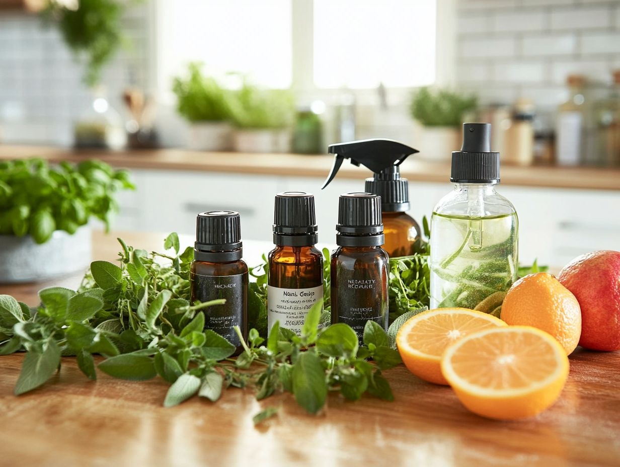 What Are Some DIY Cleaning Recipes Using Essential Oils?