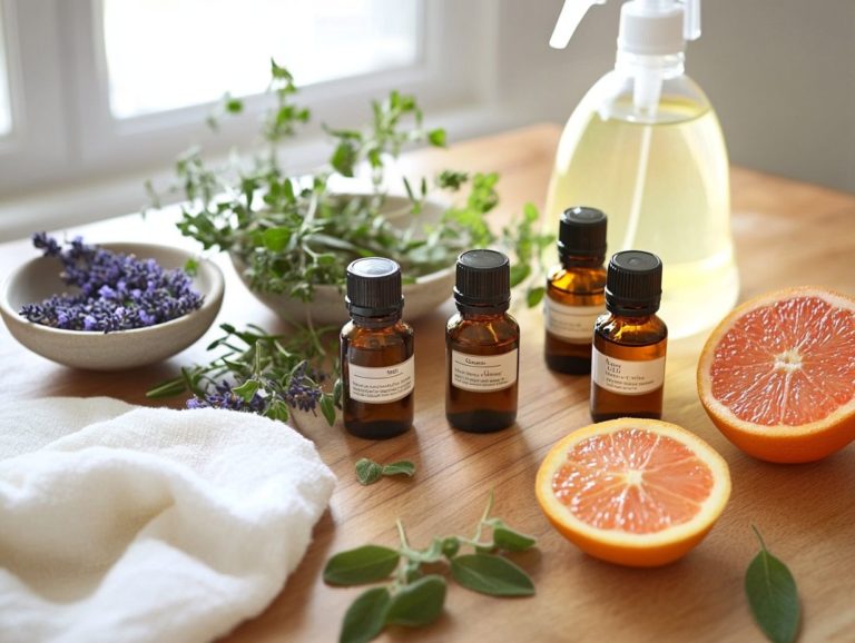 Top 5 Essential Oils for Disinfecting Surfaces