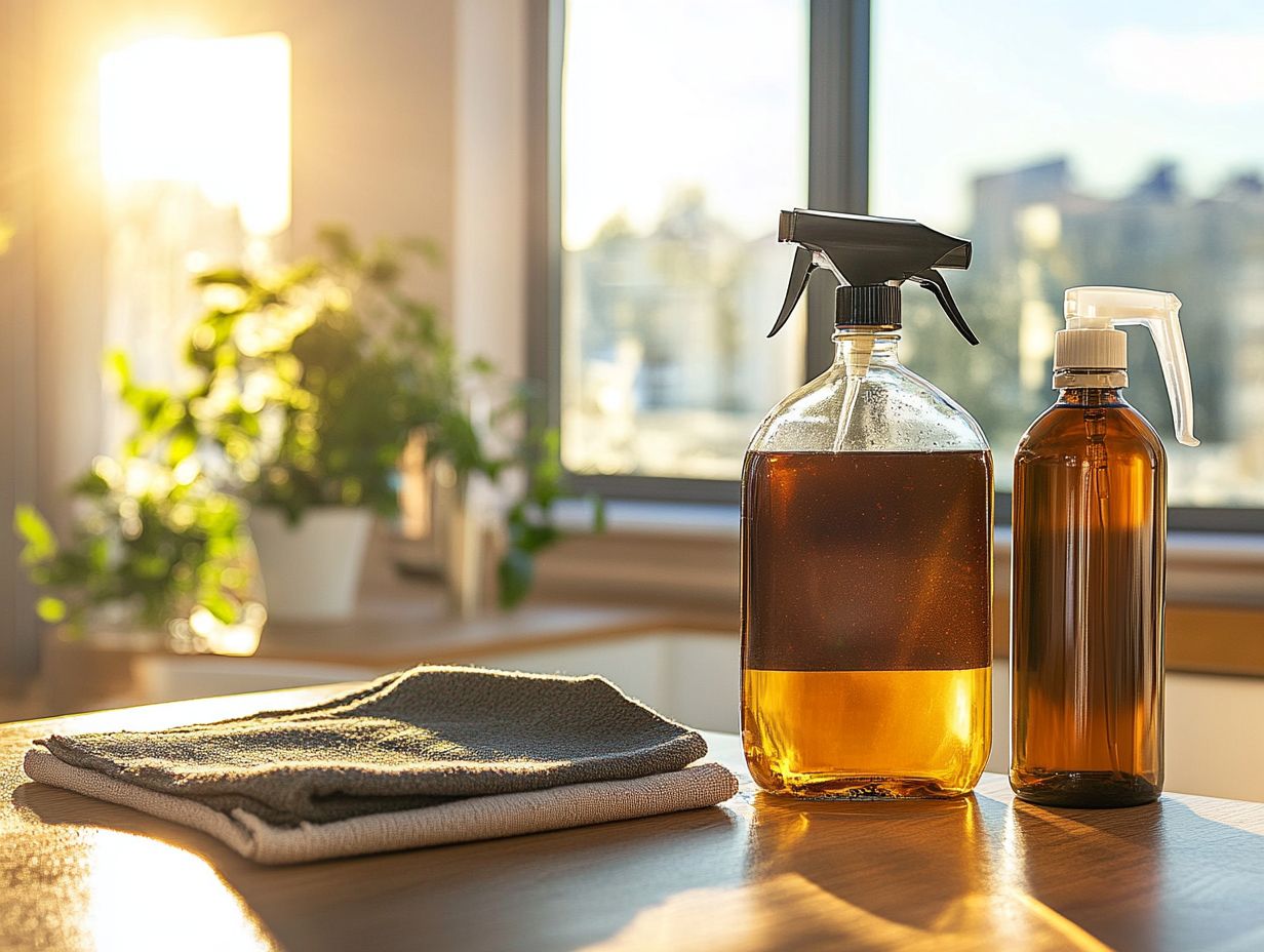 Vinegar Cleaning Recipes and Guidelines