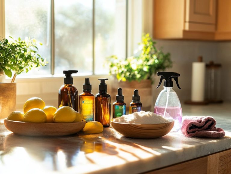 Using Essential Oils to Clean Your Kitchen