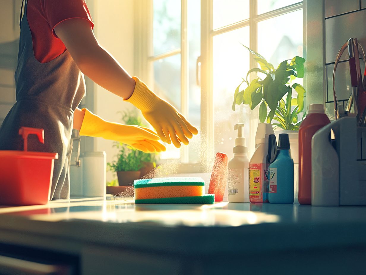 An overview of essential cleaning tools for your home.