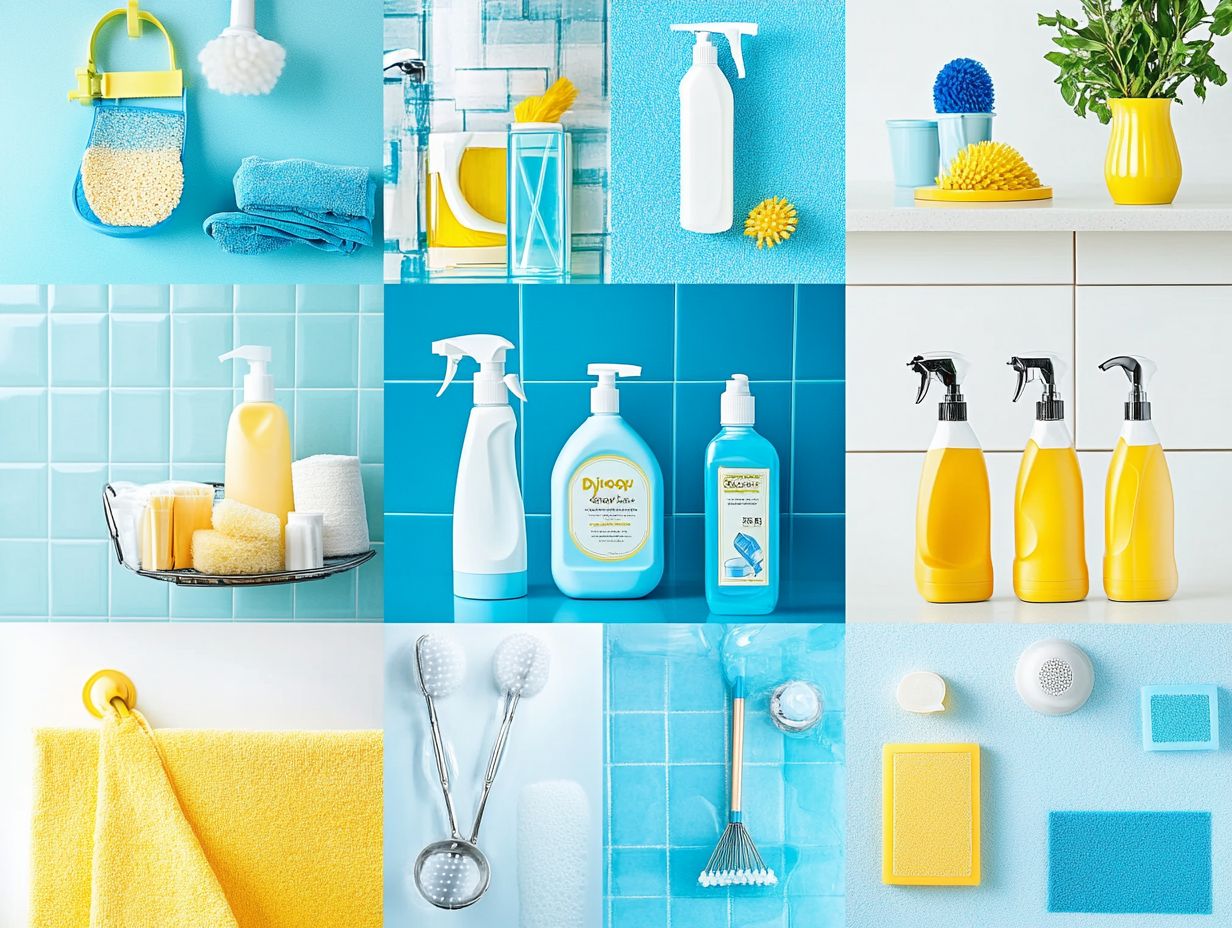 A visual guide illustrating how DIY cleaning saves money.