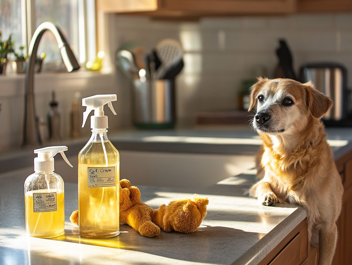 2. Keep Pets Away During Cleaning