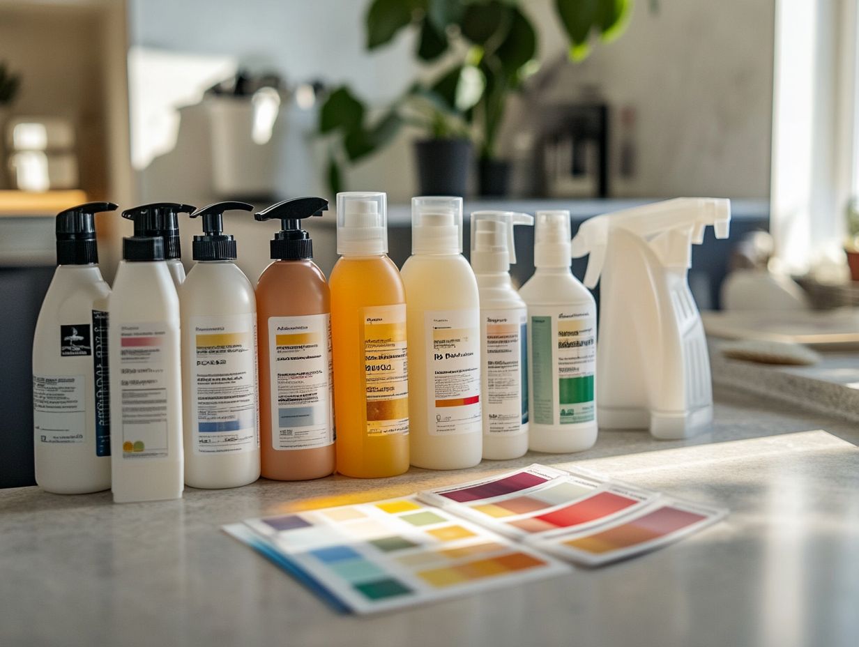 How to Use pH in Cleaning Products?