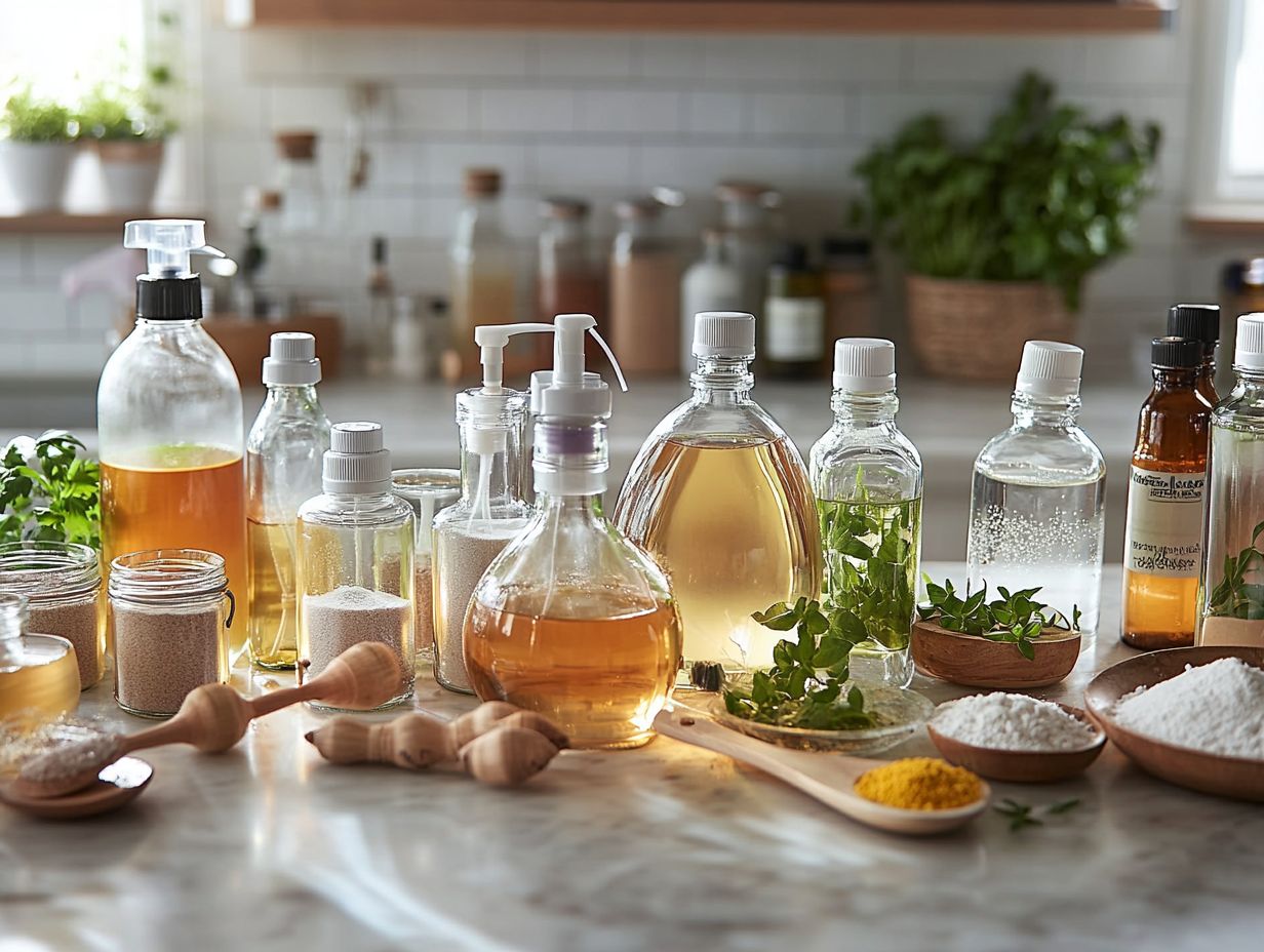 Vinegar-based Cleaners with Natural Ingredients