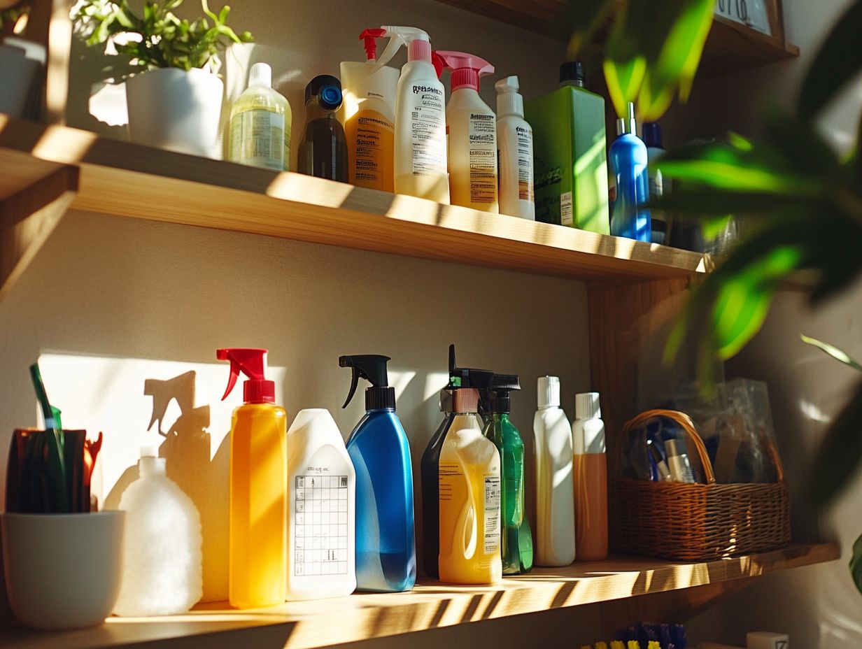 1. Basic Cleaning Supplies