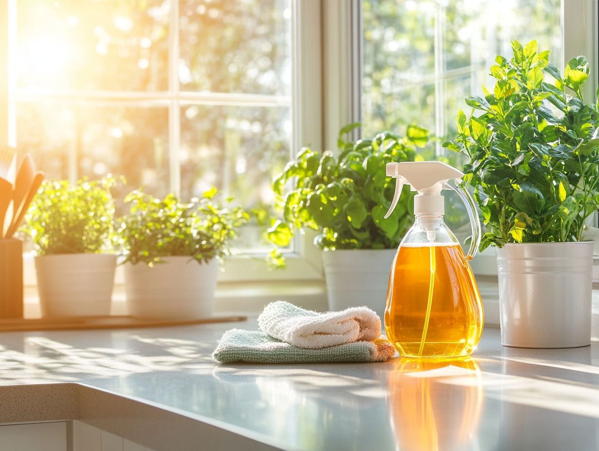 A guide on how to create eco-friendly cleaning products at home.