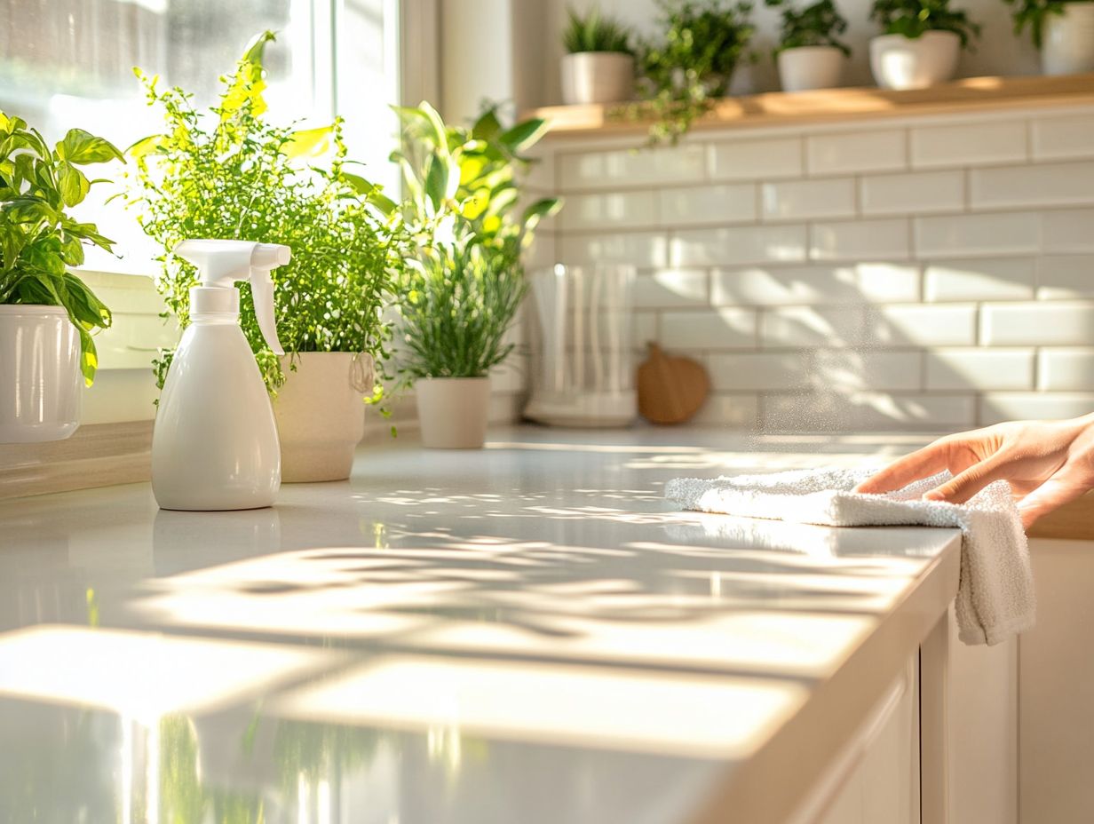 Benefits of eco-friendly cleaning products on indoor environments.